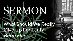 Sermon - Brian Elfick